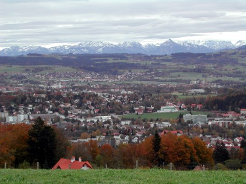 Kempten von oben